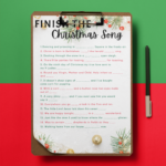 Finish the Christmas Song Fillable PDF - Image 3
