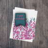 Printable Glitter Dots and Flag Birthday Card PDF - Image 4