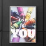 Do It For You poster on a black background
